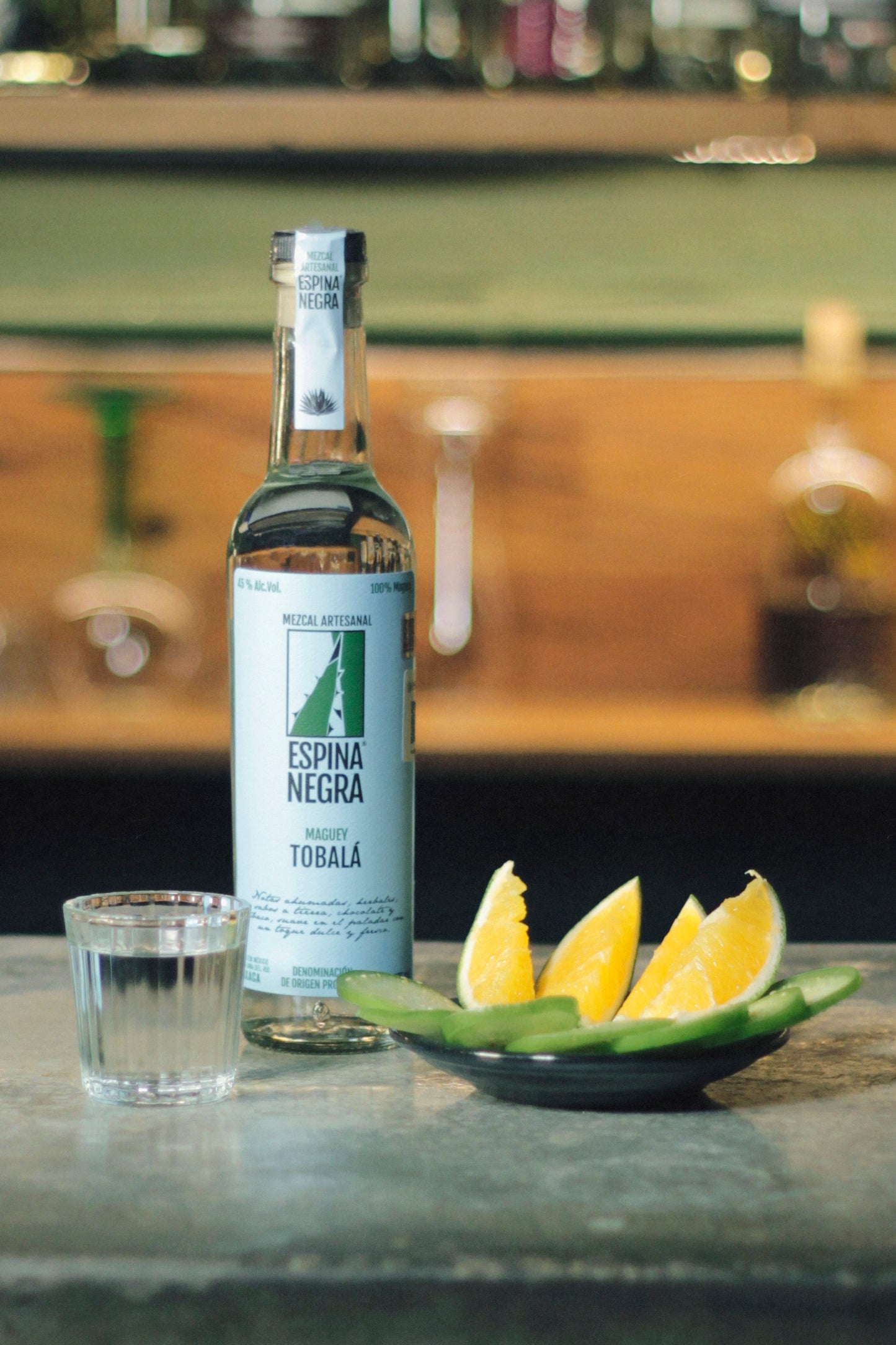 Mezcal Artesanal Espina Negra Tobala 375 ml 45°