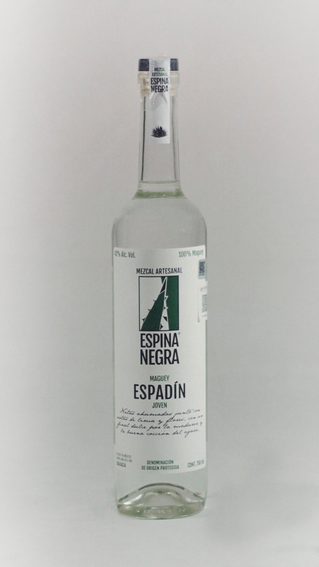 Mezcal Artesanal Espina Negra Espadin 750 ml 42°